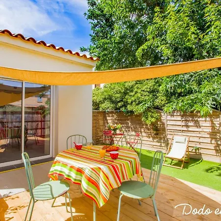 Glorious Little House Close To The Beach With Ac - Dodo Et Tartine