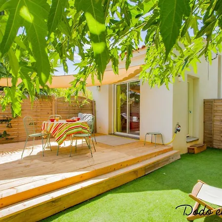 Glorious Little House Close To The Beach With Ac - Dodo Et Tartine Apartment