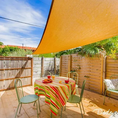 Glorious Little House Close To The Beach With Ac - Dodo Et Tartine *